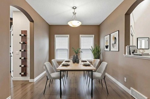 29 Kincora Hill Nw, Calgary, AB - Indoor Photo Showing Dining Room