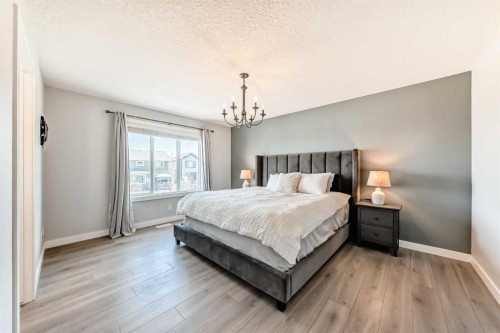 312 Auburn Shores Way Se, Calgary, AB - Indoor Photo Showing Bedroom
