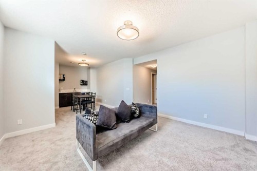312 Auburn Shores Way Se, Calgary, AB - Indoor Photo Showing Living Room