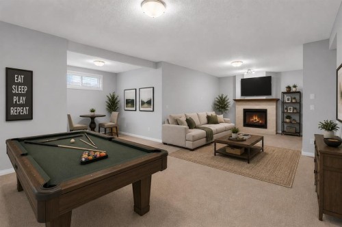 38 Silverado Skies Crescent, Calgary, AB - Indoor Photo Showing Other Room