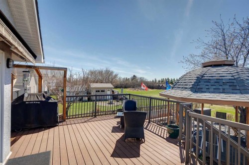 28 Westpoint Drive, Didsbury, AB - Outdoor With Deck Patio Veranda With Exterior