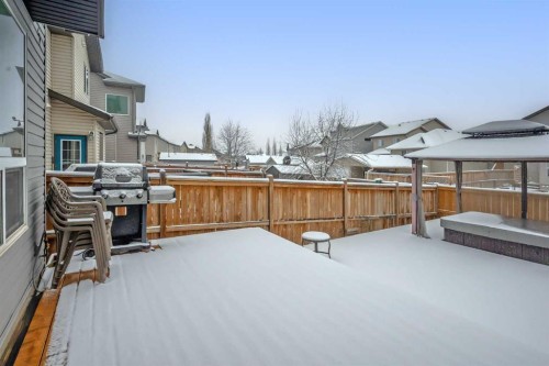 1121 Kingston Crescent Se, Airdrie, AB - Outdoor With Deck Patio Veranda