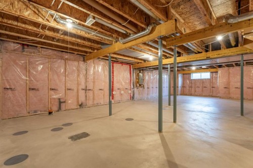 30 Redstone Parade Ne, Calgary, AB - Indoor Photo Showing Basement