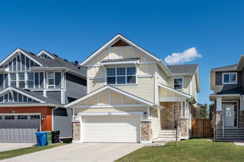 30 Redstone Parade Ne, Calgary, AB - Outdoor With Facade
