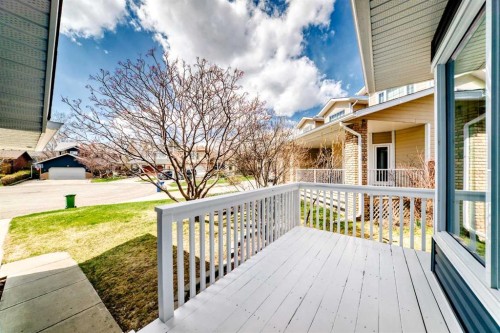 609 Downey Place, Okotoks, AB - Outdoor With Deck Patio Veranda