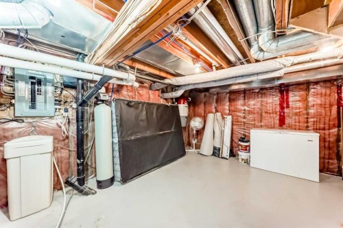 609 Downey Place, Okotoks, AB - Indoor Photo Showing Basement