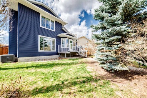 609 Downey Place, Okotoks, AB - Outdoor With Deck Patio Veranda