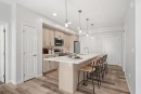 3403-33 Carringham Gate Nw, Calgary, AB  - Indoor Photo Showing Kitchen With Upgraded Kitchen 