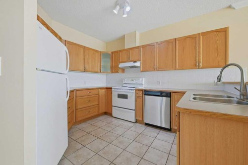 311-78 Prestwick Gardens Se, Calgary, AB - Indoor Photo Showing Kitchen With Double Sink