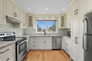 108 Falchurch Crescent Ne, Calgary, AB  - Indoor Photo Showing Kitchen With Double Sink With Upgraded Kitchen 