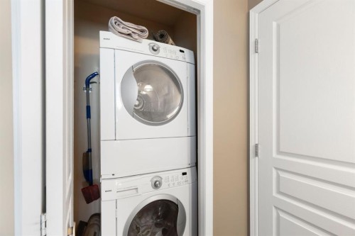 18 West Springs Gate Sw, Calgary, AB - Indoor Photo Showing Laundry Room
