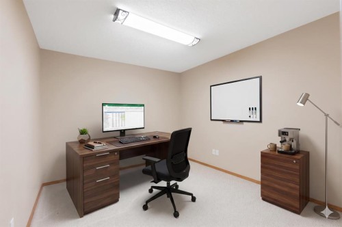 18 West Springs Gate Sw, Calgary, AB - Indoor Photo Showing Office