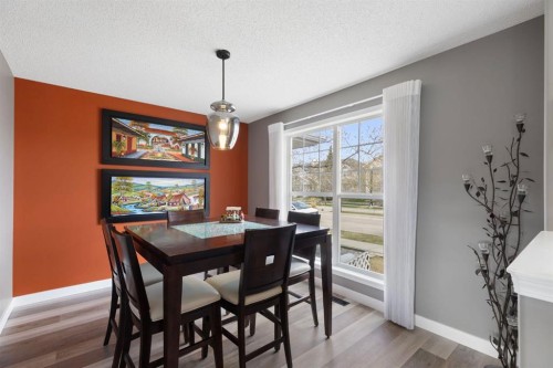 18 West Springs Gate Sw, Calgary, AB - Indoor Photo Showing Dining Room