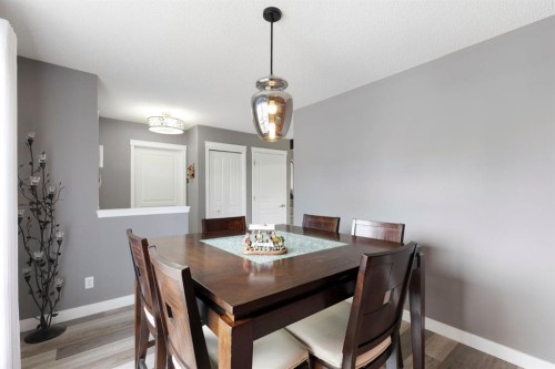 18 West Springs Gate Sw, Calgary, AB - Indoor Photo Showing Dining Room