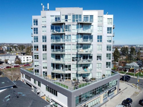 806-2505 17 Avenue Sw, Calgary, AB - Outdoor With Balcony