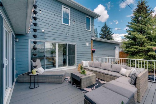 37 Highwood Place Nw, Calgary, AB - Outdoor With Deck Patio Veranda With Exterior