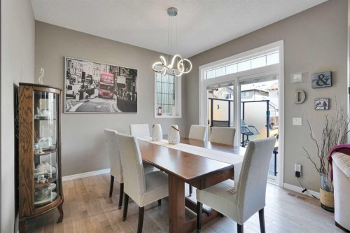 109 Cranleigh Place Se, Calgary, AB - Indoor Photo Showing Dining Room