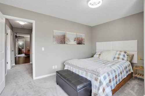 109 Cranleigh Place Se, Calgary, AB - Indoor Photo Showing Bedroom