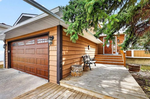 117 Bonitz Court, Carseland, AB - Outdoor With Deck Patio Veranda