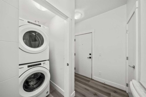 305-19661 40 Street Se, Calgary, AB - Indoor Photo Showing Laundry Room