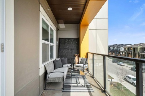 305-19661 40 Street Se, Calgary, AB - Outdoor With Balcony With Exterior