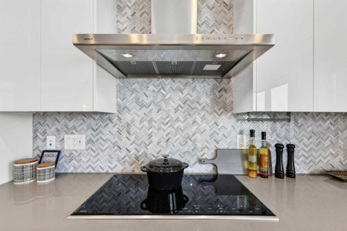 101-23 Mahogany Circle Se, Calgary, AB - Indoor Photo Showing Kitchen