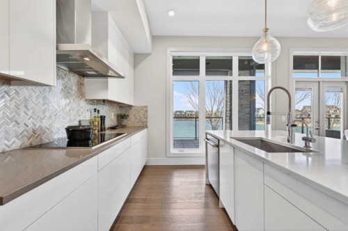 101-23 Mahogany Circle Se, Calgary, AB - Indoor Photo Showing Kitchen With Upgraded Kitchen