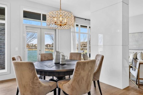 101-23 Mahogany Circle Se, Calgary, AB - Indoor Photo Showing Dining Room