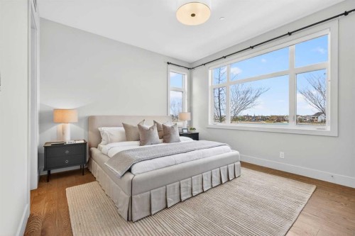 101-23 Mahogany Circle Se, Calgary, AB - Indoor Photo Showing Bedroom
