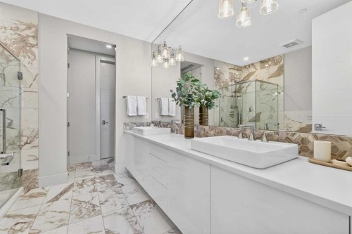 101-23 Mahogany Circle Se, Calgary, AB - Indoor Photo Showing Bathroom
