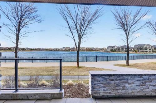 101-23 Mahogany Circle Se, Calgary, AB - Outdoor With Body Of Water With Balcony With View