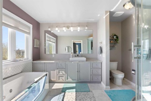 1030 Mckenzie Lake Bay Se, Calgary, AB - Indoor Photo Showing Bathroom