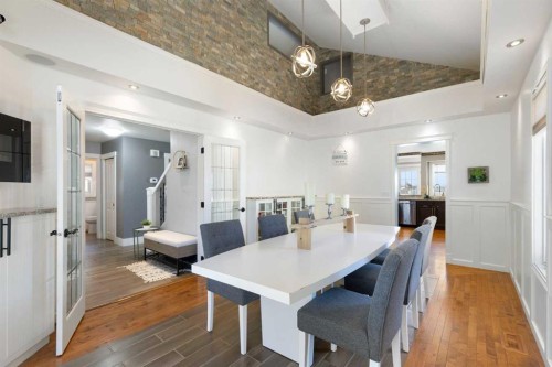 1030 Mckenzie Lake Bay Se, Calgary, AB - Indoor Photo Showing Dining Room