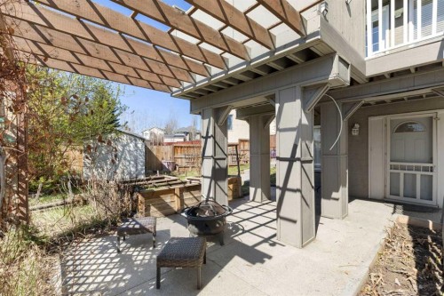 1030 Mckenzie Lake Bay Se, Calgary, AB - Outdoor With Deck Patio Veranda