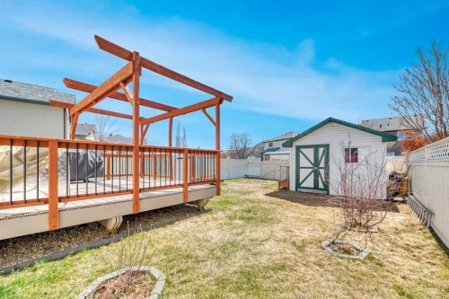 7 Springs Crescent Se, Airdrie, AB - Outdoor With Deck Patio Veranda