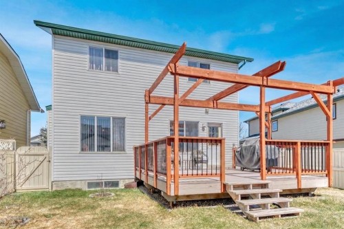 7 Springs Crescent Se, Airdrie, AB - Outdoor With Deck Patio Veranda With Exterior