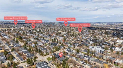 1834 30 Avenue Sw, Calgary, AB - Outdoor With View