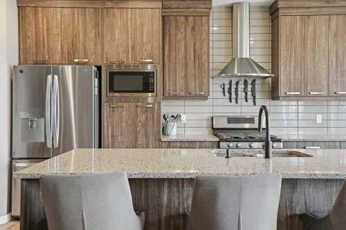296 Walden Parade Se, Calgary, AB - Indoor Photo Showing Kitchen