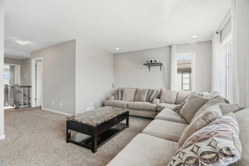 296 Walden Parade Se, Calgary, AB - Indoor Photo Showing Living Room