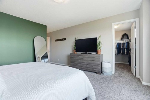296 Walden Parade Se, Calgary, AB - Indoor Photo Showing Bedroom