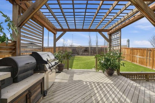 296 Walden Parade Se, Calgary, AB - Outdoor With Deck Patio Veranda