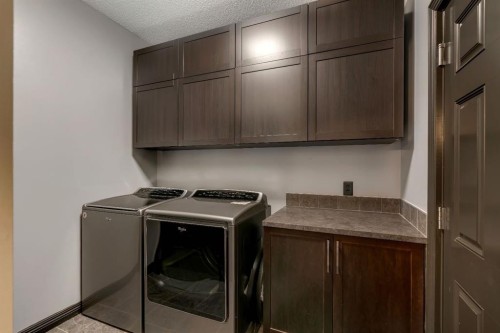 55 Evanspark Circle Nw, Calgary, AB - Indoor Photo Showing Laundry Room