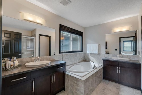 55 Evanspark Circle Nw, Calgary, AB - Indoor Photo Showing Bathroom