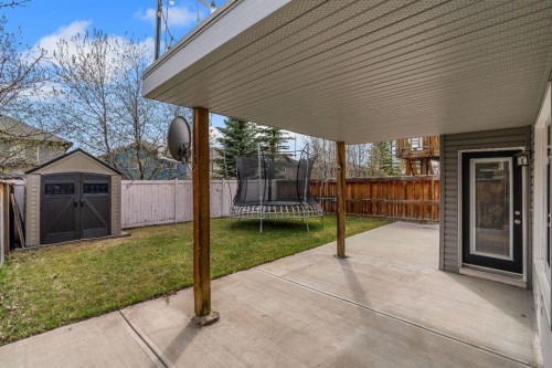 55 Evanspark Circle Nw, Calgary, AB - Outdoor With Deck Patio Veranda