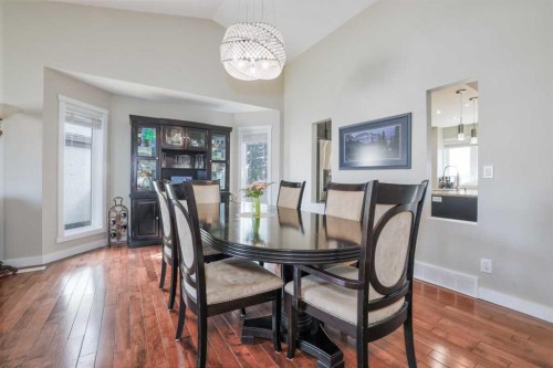 228 Wood Valley Bay Sw, Calgary, AB - Indoor Photo Showing Dining Room
