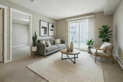 9216-70 Panamount Drive Nw, Calgary, AB - Indoor Photo Showing Living Room