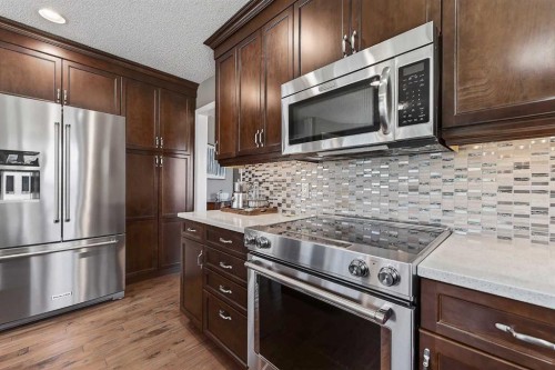 756 East Chestermere Drive, Chestermere, AB - Indoor Photo Showing Kitchen With Upgraded Kitchen