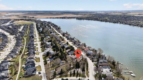 756 East Chestermere Drive, Chestermere, AB - Outdoor With Body Of Water With View