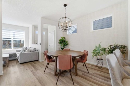 48 Magnolia Parade Se, Calgary, AB - Indoor Photo Showing Dining Room