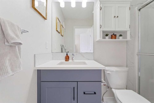48 Magnolia Parade Se, Calgary, AB - Indoor Photo Showing Bathroom